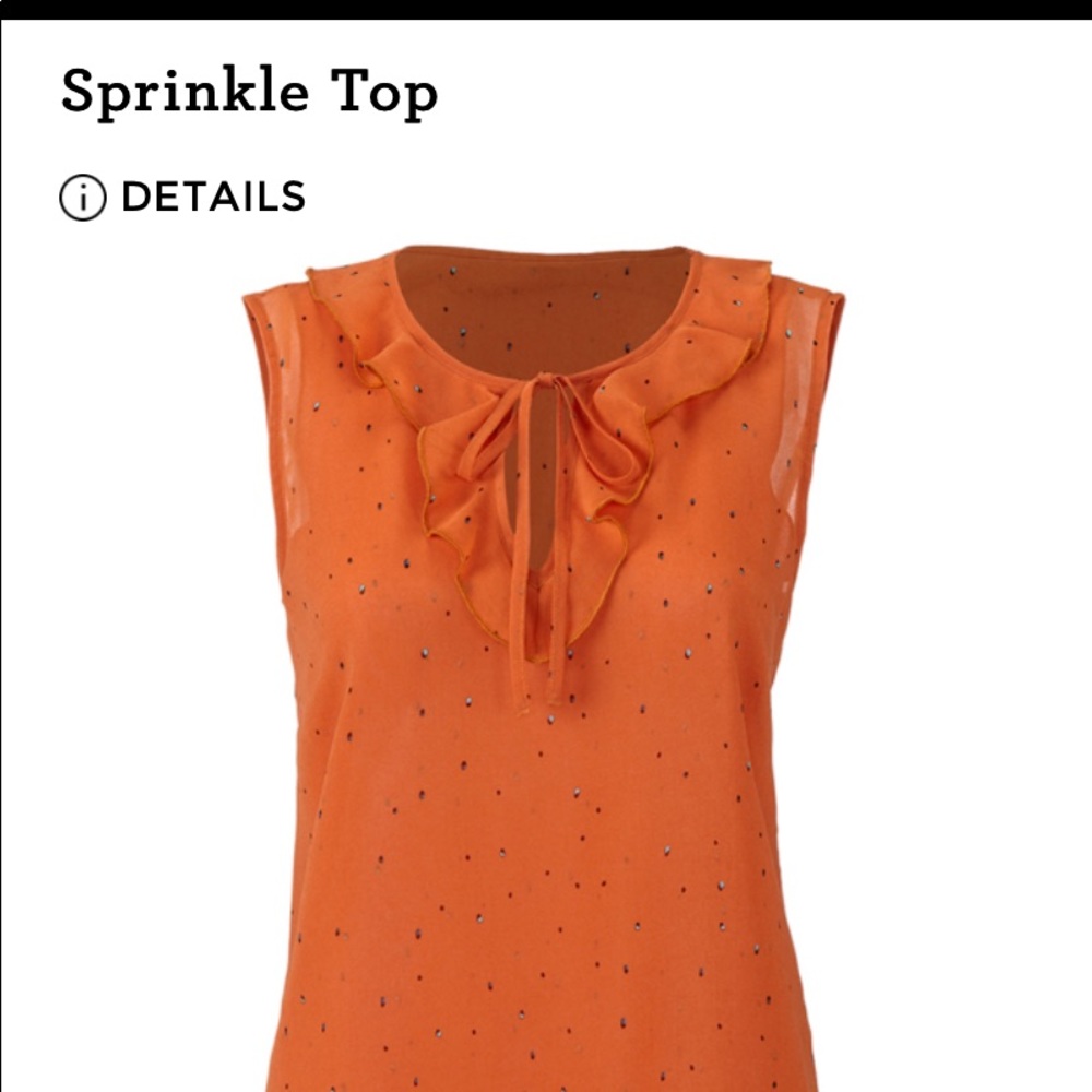 CAbi Sprinkle Top Size XL